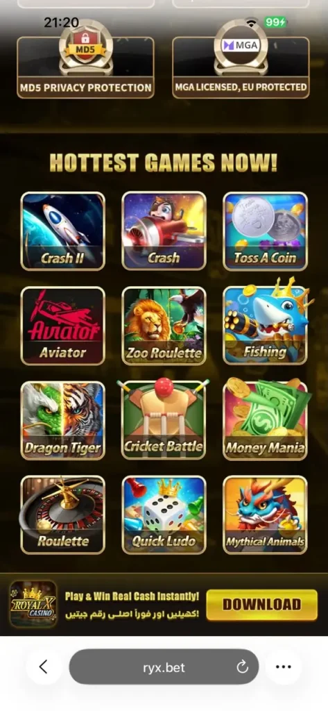 royalx777 app